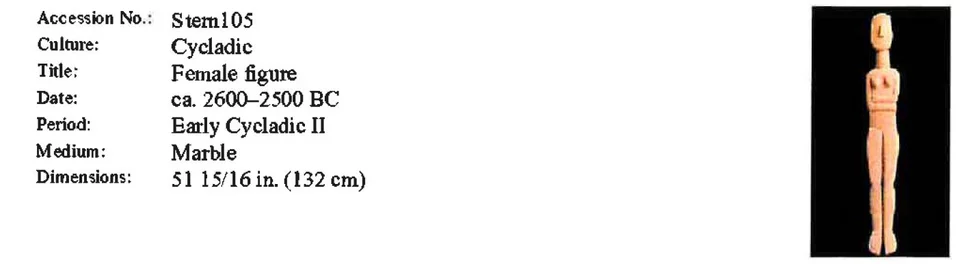 Ασύλληπτο. Ενα ειδώλιο ύψους 132 εκατοστών / Από το νομοσχέδιο του ΥΠΠΟ που κατατέθηκε στη Βουλή