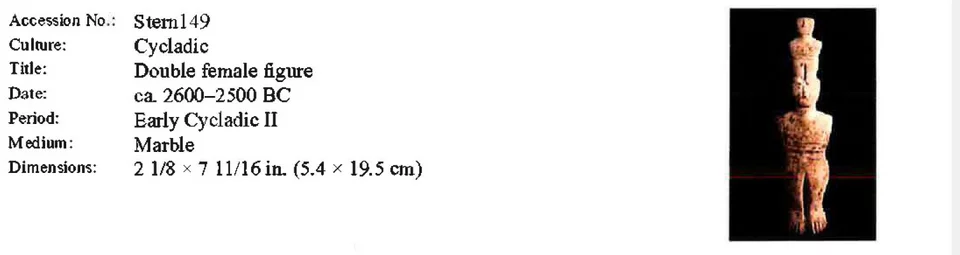 Συγκλονιστικό: διπλό ειδώλιο / Από το νομοσχέδιο του ΥΠΠΟ που κατατέθηκε στη Βουλή