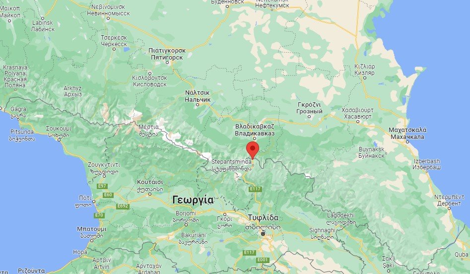 Το σημείο ελέγχου «Νταριάλι», μεταξύ Ρωσίας και Γεωργίας