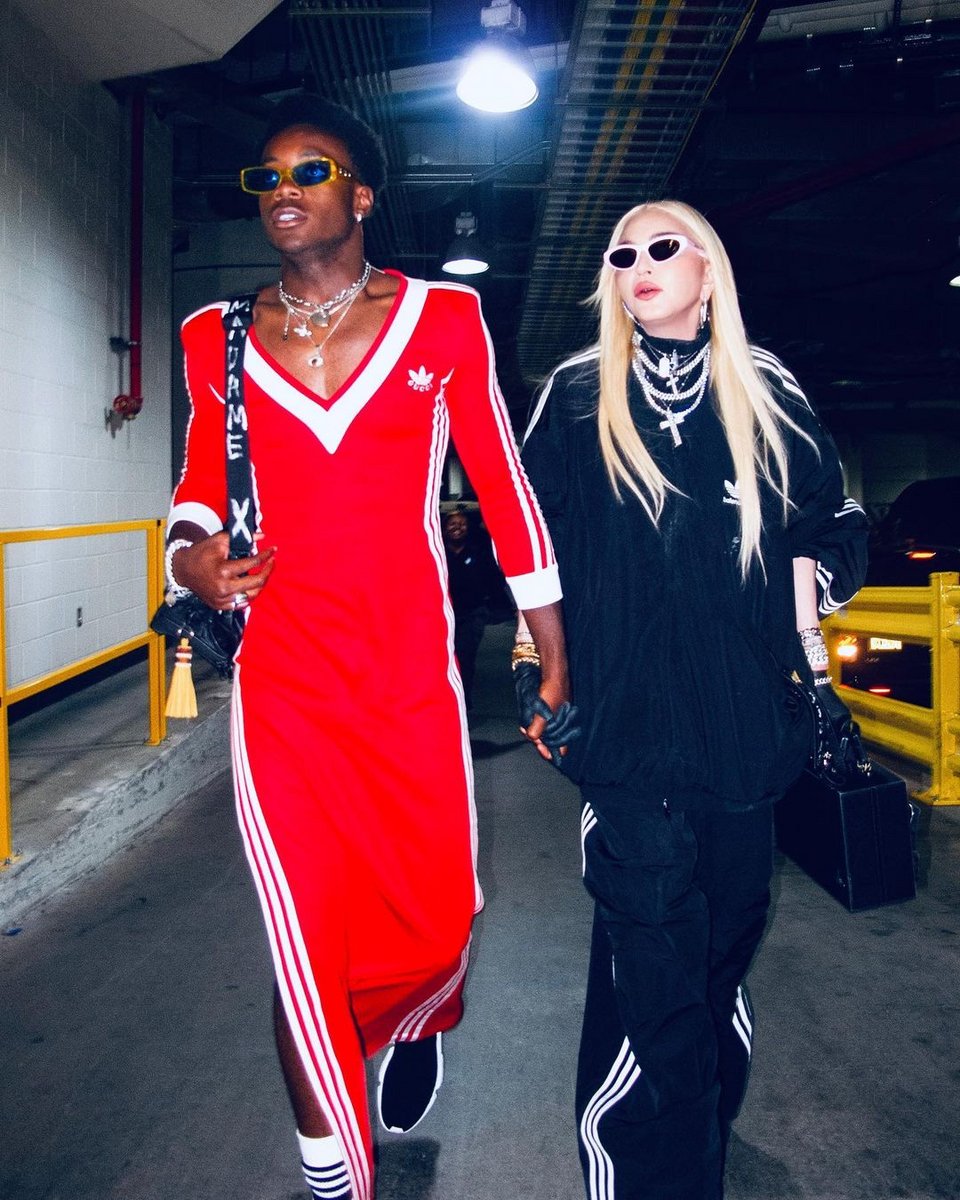 Με τον υιοθετημένο γιο της David Banda / Φωτογραφία: Madonna/Instagram