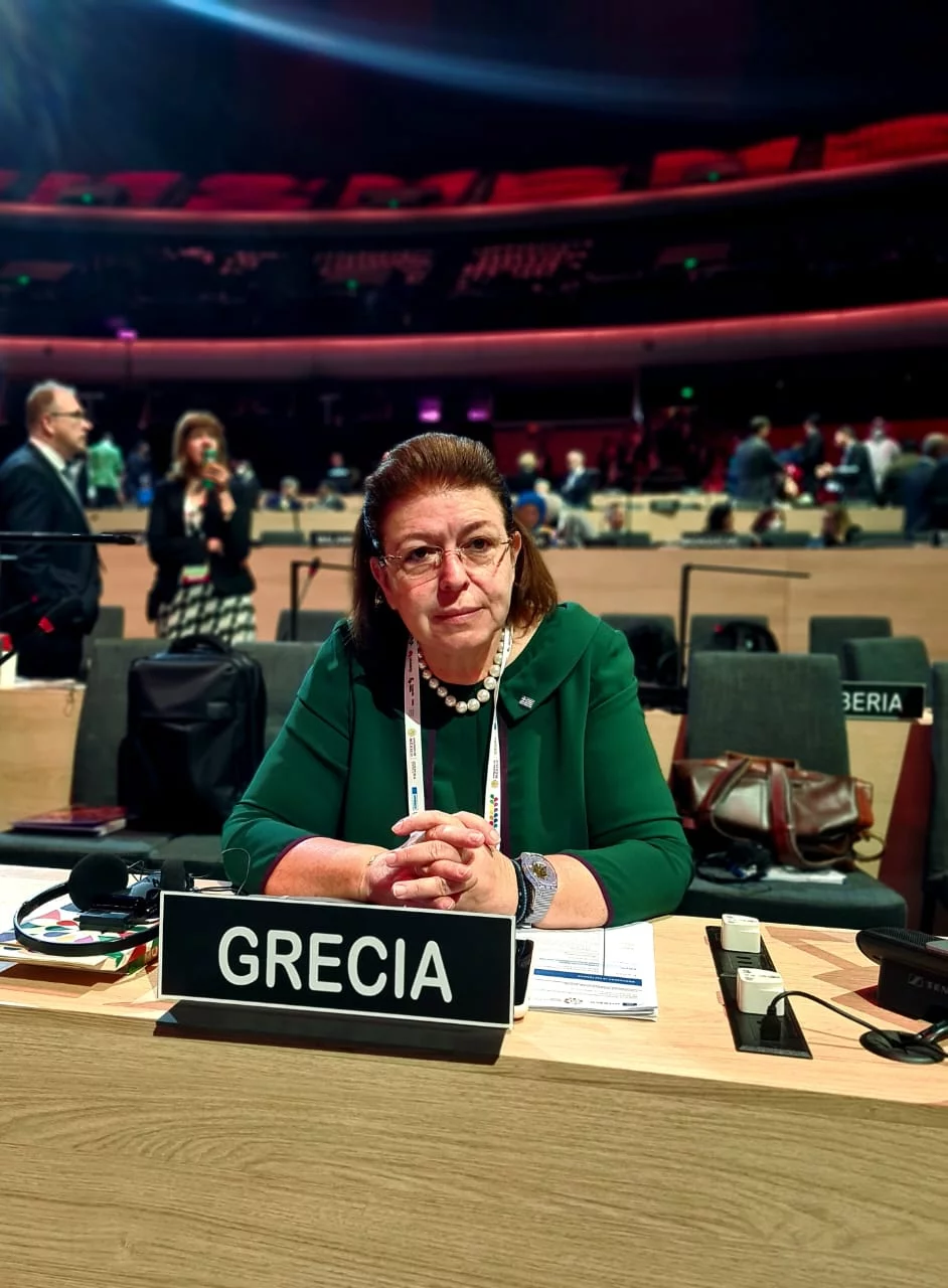 Η Λίνα Μενδώνη στο Μεξικό, στη διάσκεψη του Μondiacult 2022