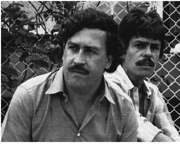 Στη φωτογραφία ο αρχηγός του Μεντεγίν Καρτέλ Πάμπλο Εσκομπάρ