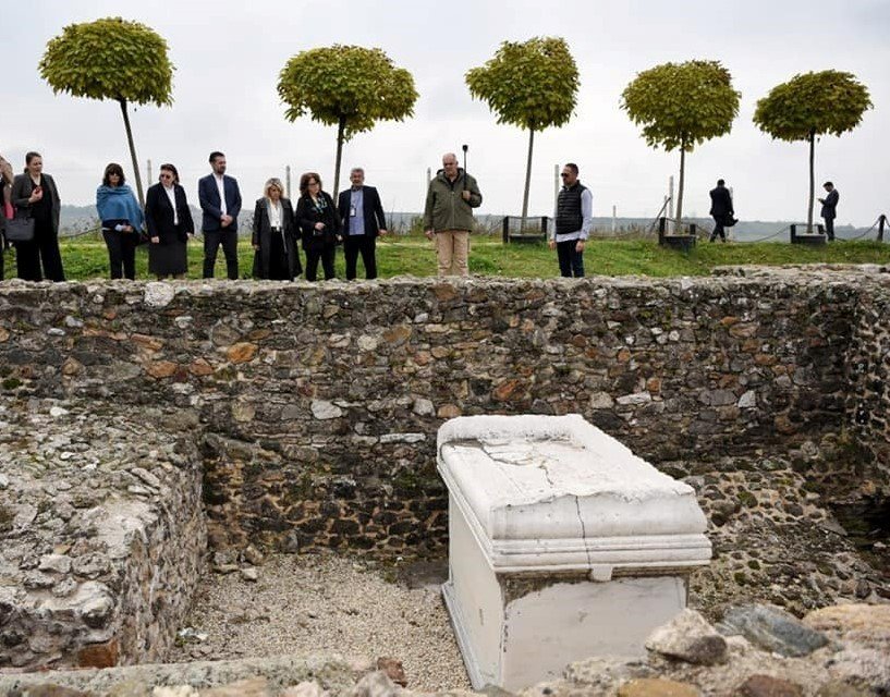 Ξενάγηση στον αρχαιολογικό χώρο της Ulpiana