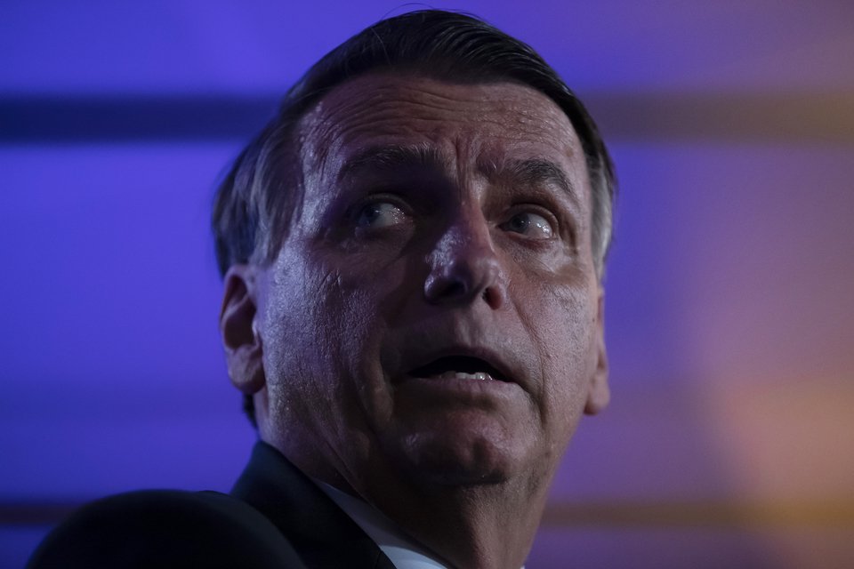 Ζαΐχ Μπολσονάρου. Φωτογραφία από ASSOCIATED PRESS