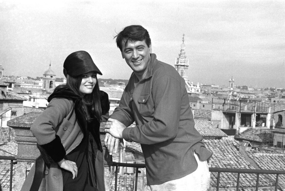 Claudia Cardinale και Rock Hudson