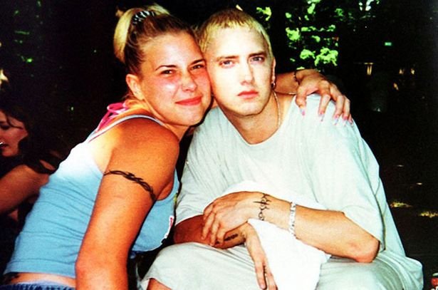 Ο Eminem με την Kim Scott