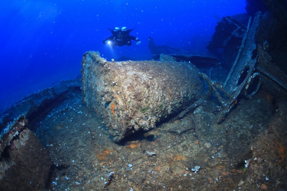 Ο «Αφρικανός Μαρκήσιος». Ένας από τους λέβητες / Φωτογραφία ΑΠΕ-ΜΠΕ