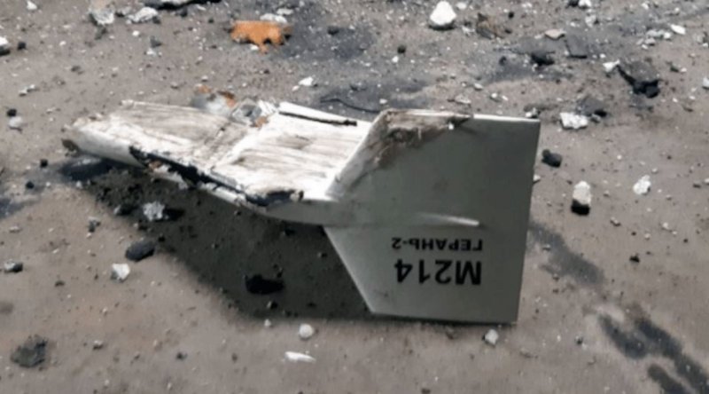 Συντρίμμια ιρανικής κατασκευής drone στην Ουκρανία