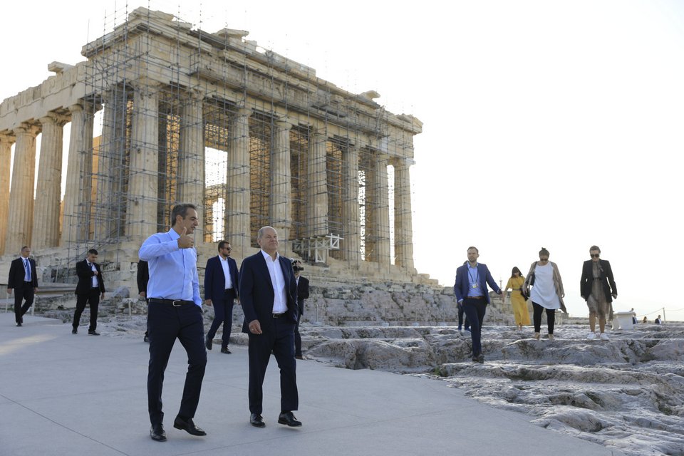 Κυριάκος Μητσοτάκης, Ολαφ Σολτς