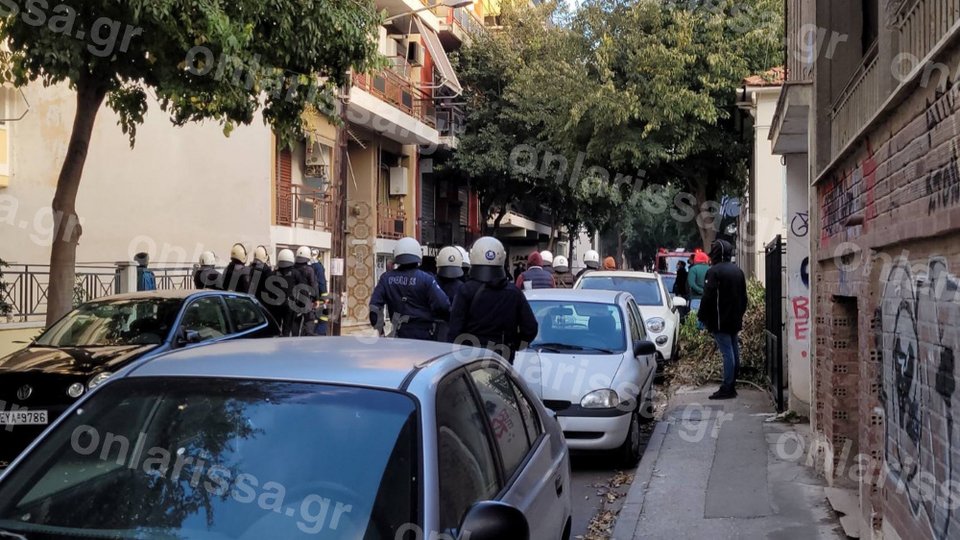 Αστυνομική επιχείρηση στη Λάρισα / onlarissa.gr