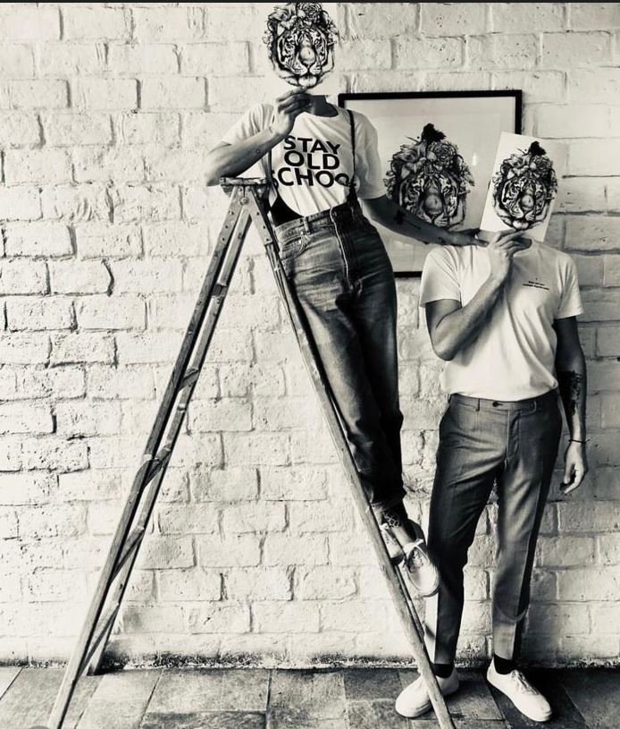 H Εβίτα Κουτσοπούλου και ο Alex Canvin δημιουργοί του Different Beast