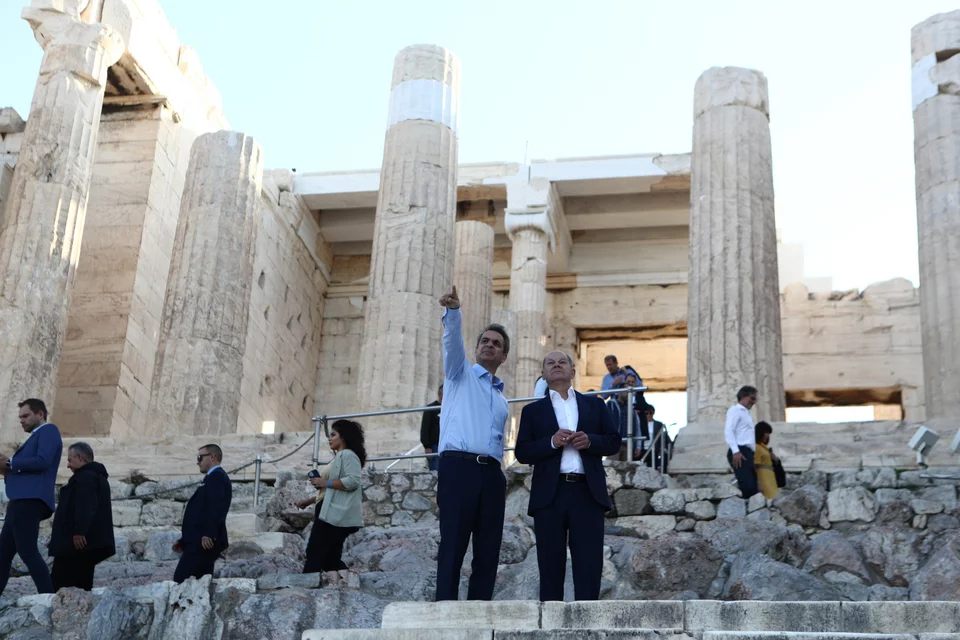 Κυριάκος Μητσοτάκης, Ολαφ Σολτς