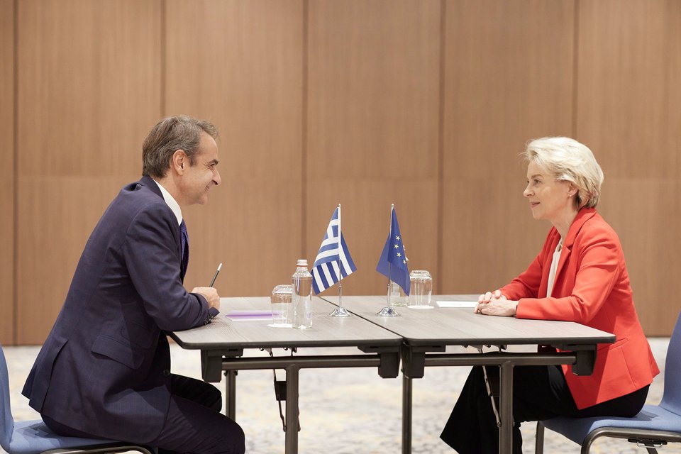 Κυριάκος Μητσοτάκης, Ουρσουλα φον ντερ Λάιεν