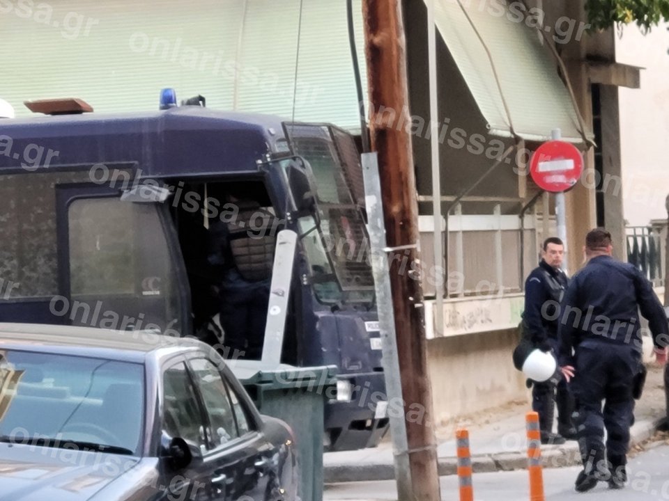 Αστυνομική επιχείρηση στη Λάρισα / onlarissa.gr