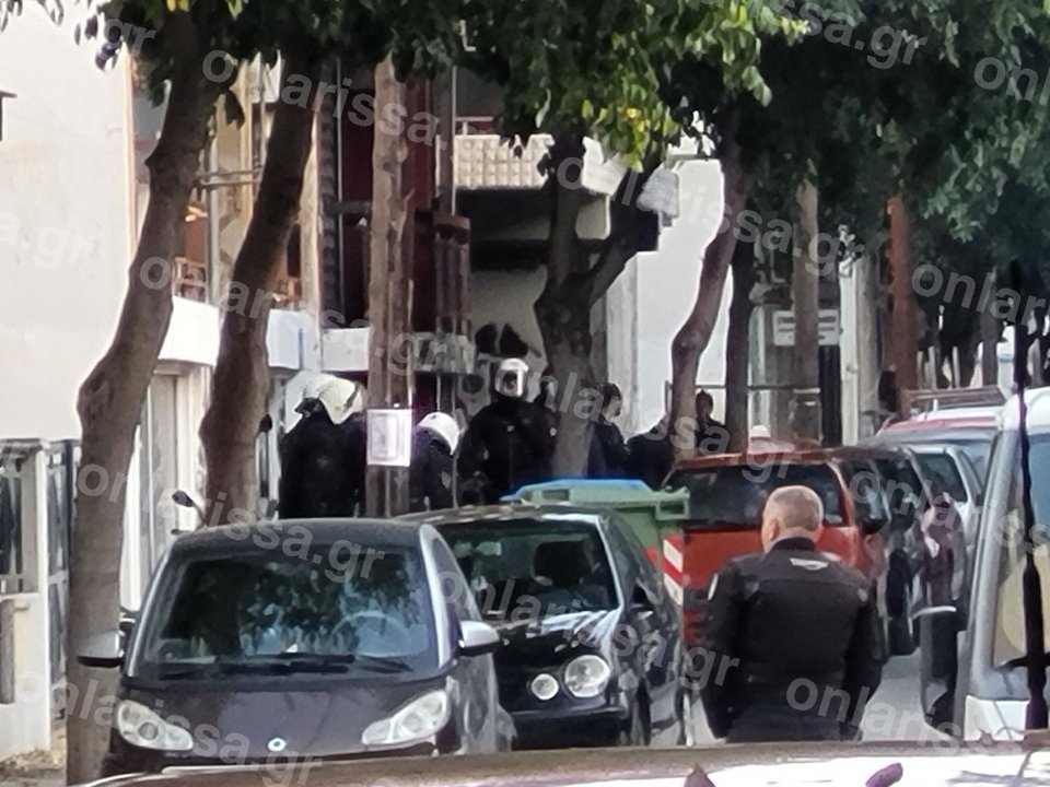 Αστυνομική επιχείρηση στη Λάρισα / onlarissa.gr