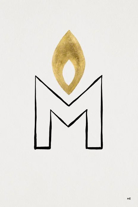 M