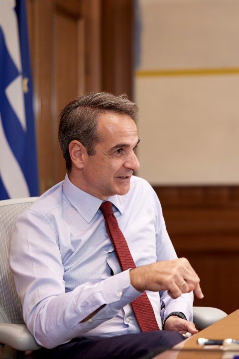 Μητσοτάκης: Το 2022 καταρρίψαμε ρεκόρ ξένων επενδύσεων στην Ελλάδα, ιδιαίτερα στον τομέα των νέων τεχνολογιών / Φωτογραφία: ΓτΠ/Δημήτρης Παπαμήτσος