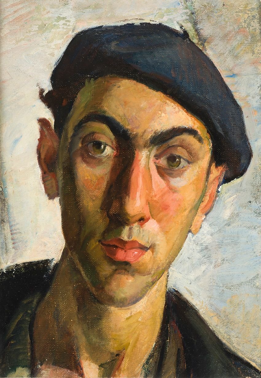 Γιάννης Μόραλης, Αυτοπροσωπογραφία, 1932.