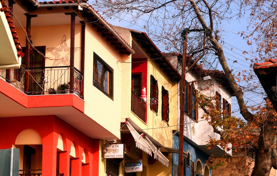 Παραδοσιακά σπίτια στη Θεσσαλονίκη / Φωτογραφία: Shutterstock