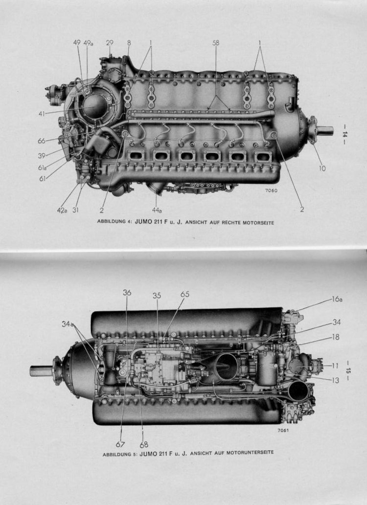 Σκαρίφημα του κινητήρα Jumo 211