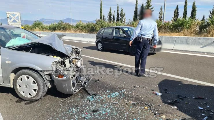 τροχαίο έξω από τη Λαμία