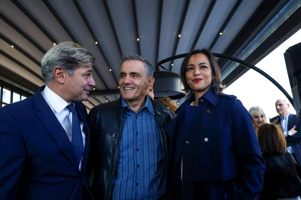 Ο Νικόλας Φαραντούρης, ο Ευκλείδης Τσακαλώτος και η Όλγα Νάσση