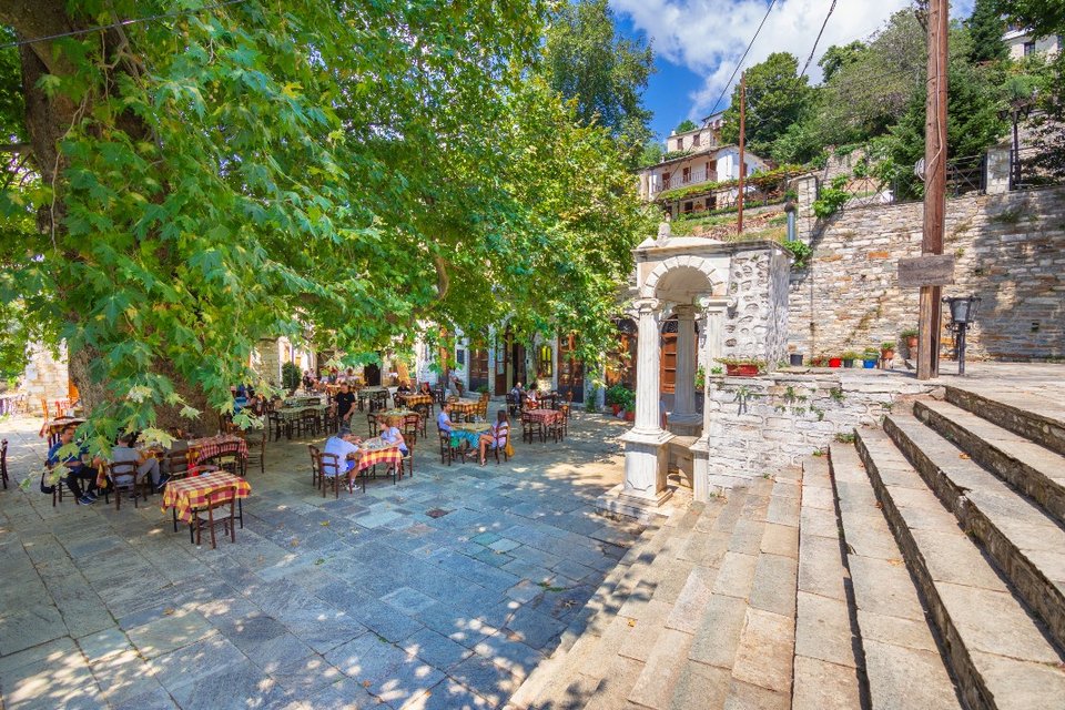 ΠΙνακάτες χωριά Πήλιο