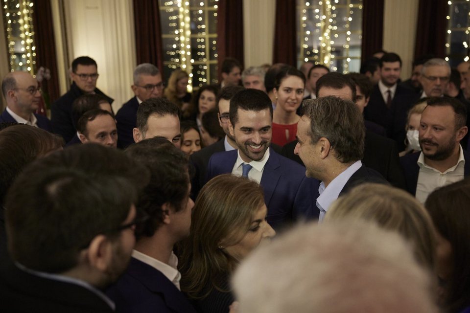 Συνάντηση Κυριάκου Μητσοτάκη με μέλη και στελέχη της ΝΔ στο Λονδίνο