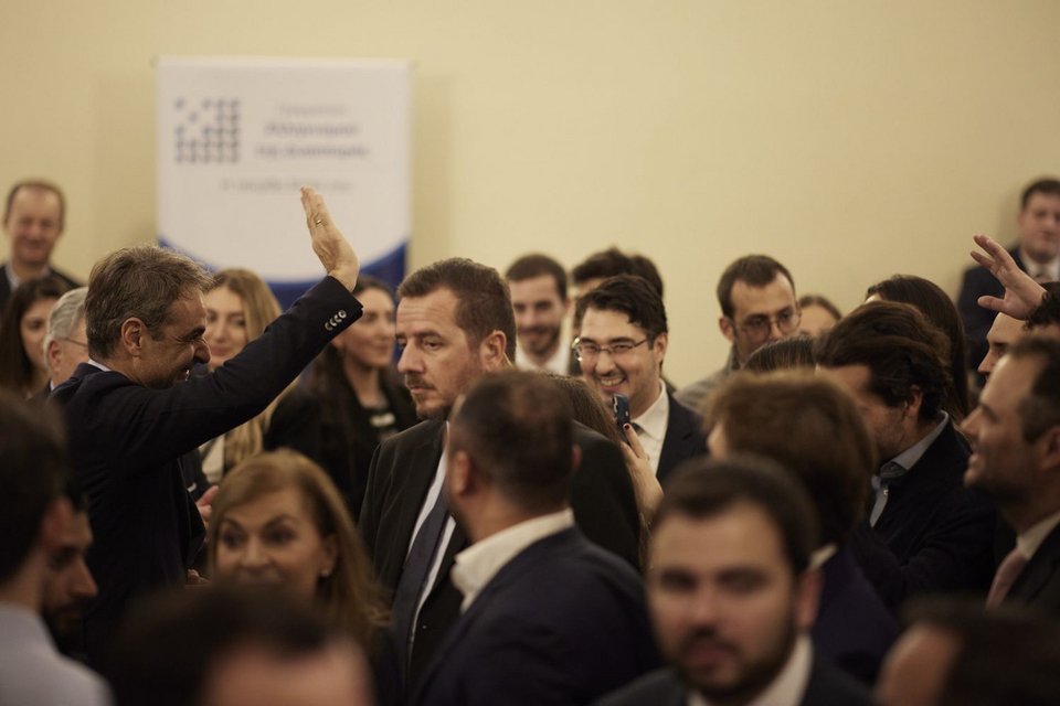 Συνάντηση Κυριάκου Μητσοτάκη με μέλη και στελέχη της ΝΔ στο Λονδίνο