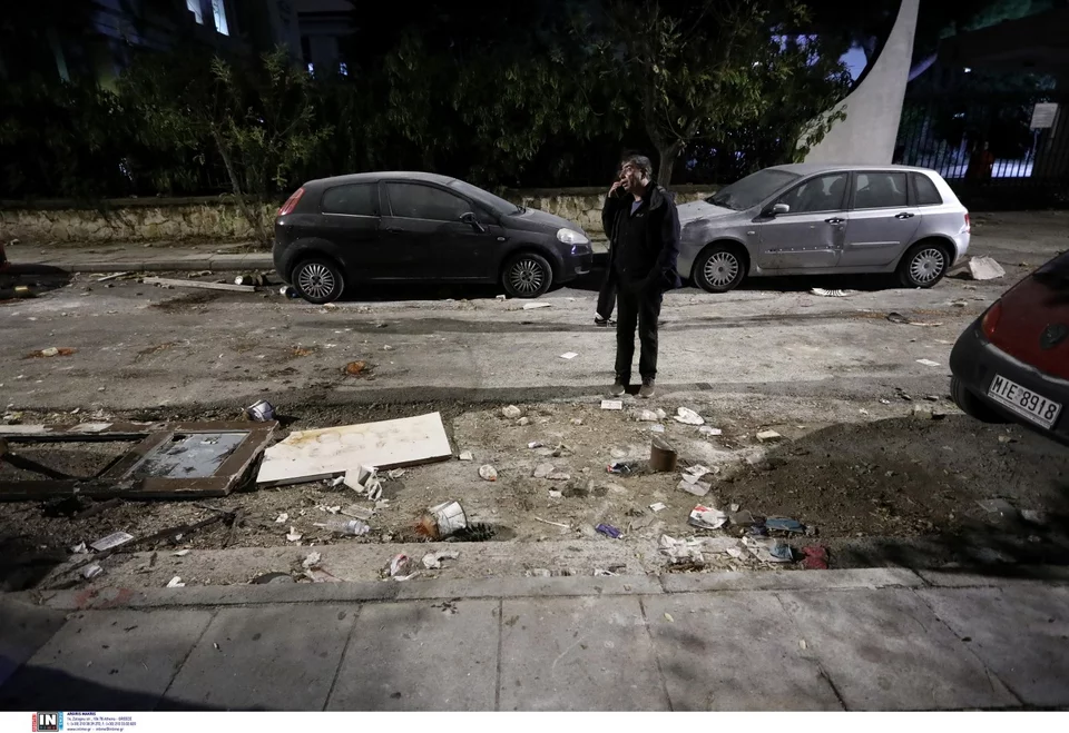 Αστυνομική επιχείρηση στα «Προσφυγικά» της λ. Αλεξάνδρας - Φωτογραφία: Intimenews/ΛΙΑΚΟΣ ΓΙΑΝΝΗΣΠροσφυγικά Αλεξενάνδρας / Φωτογραφία: Intime