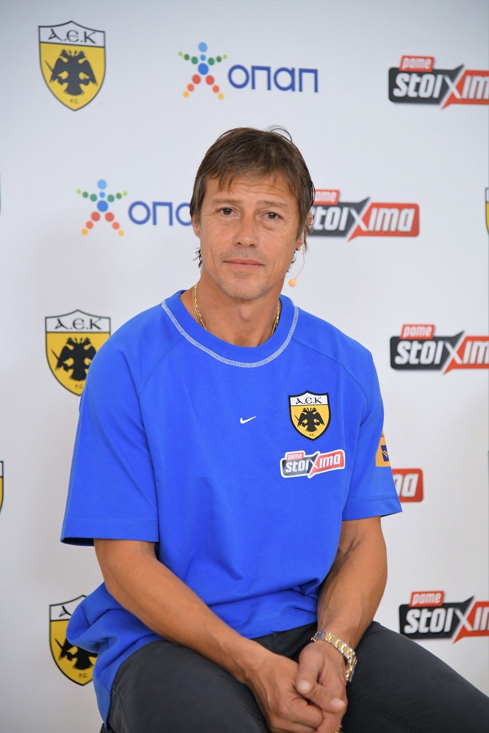 Ματίας Αλμέιδα, προπονητής της ΑΕΚ 