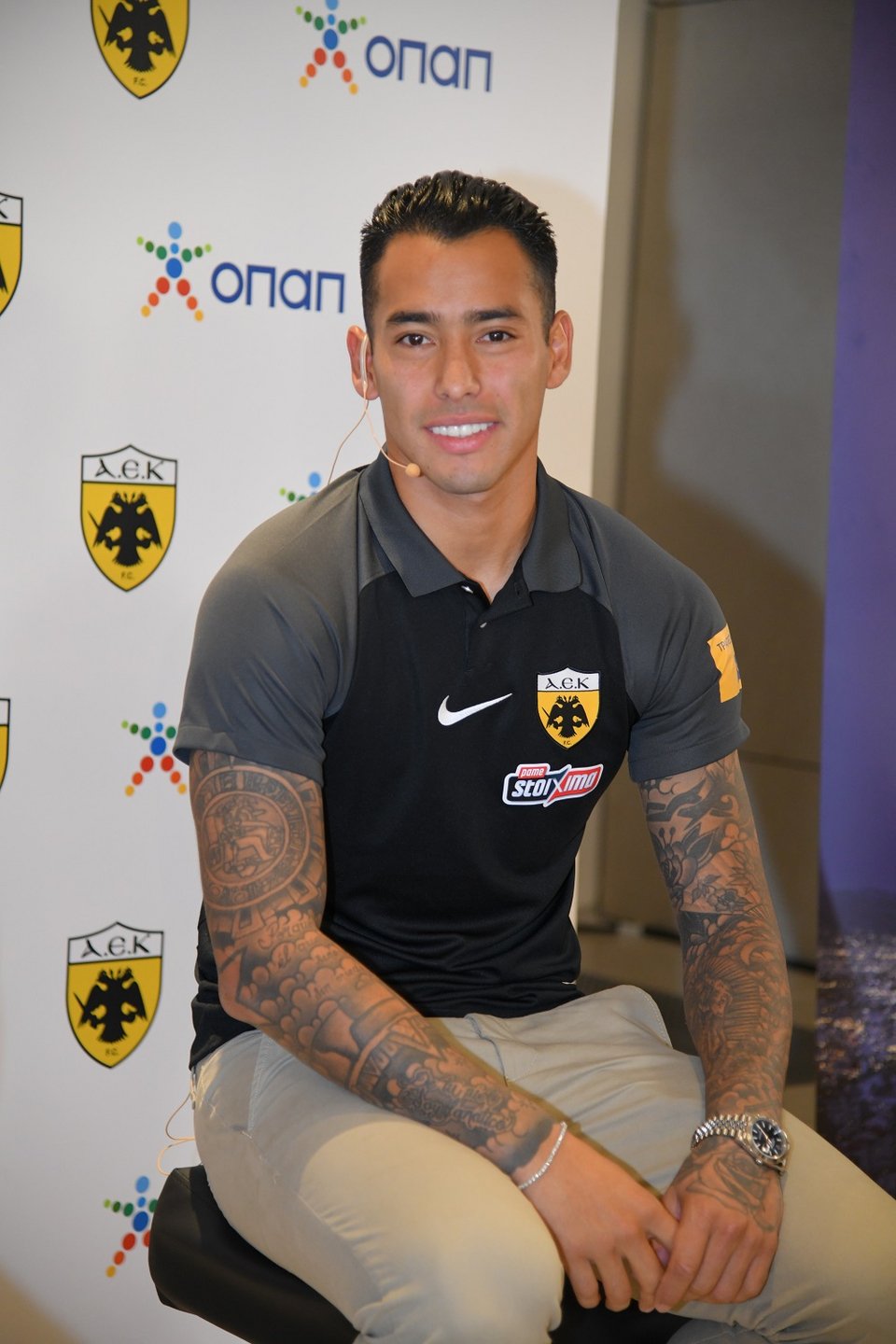 Σέρχιο Αραούχο, αρχηγός της ΑΕΚ 