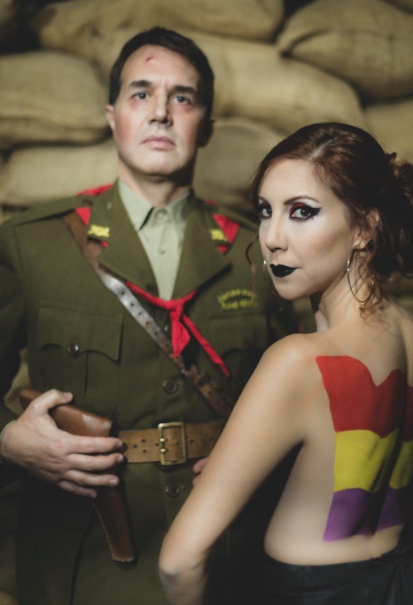 Ο Κωνσταντίνος Κυριακού και η Κατερίνα Μπιλάλη / Φωτογραφία: Μαρία Χουρδάρη 