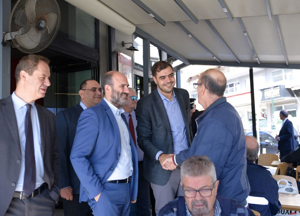 Κλιμάκιο της ΝΔ επισκέφτηκε τον δήμο Κορυδαλλού
