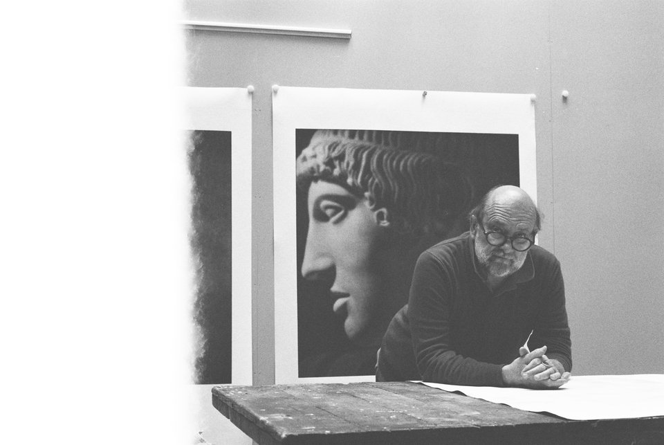 Πορτρέτο του François Halard από την Amy Hilton  