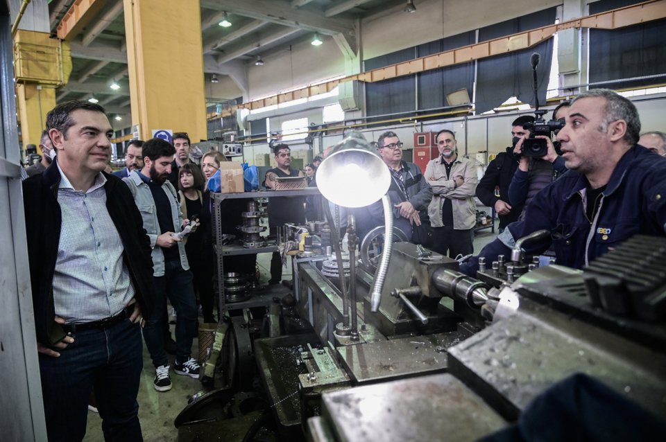 Επίσκεψη του Αλέξη Τσίπρα στην ΟΣΥ / EUROKINISSI