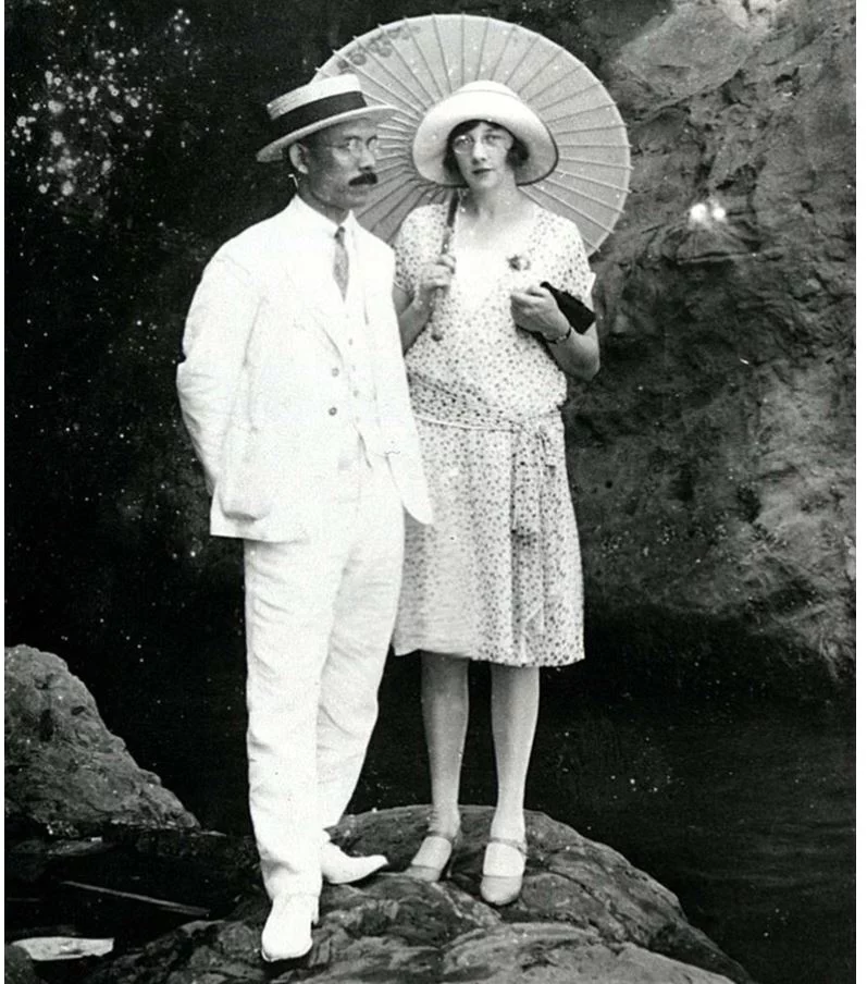 Ο Masataka Taketsuru και η συζυγός του από την Σκωτία Rita/ Courtesy of Nikka Whisky