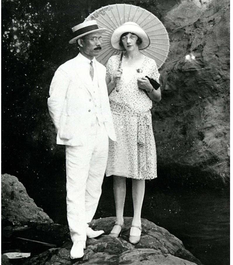  Ο Masataka Taketsuru και η συζυγός του από την Σκωτία Rita/ Courtesy of Nikka Whisky 