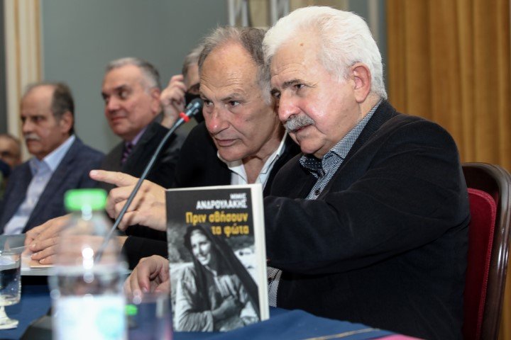 Κώστας Λαλιώτης και Μίμης Ανδρουλάκης -Φωτογραφία: ΓΙΑΝΝΗΣ ΠΑΝΑΓΟΠΟΥΛΟΣ/EUROKINISSI