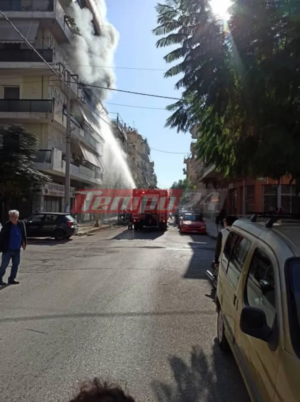 Φωτιά σε διαμέρισμα στην Πάτρα / tempo24.news