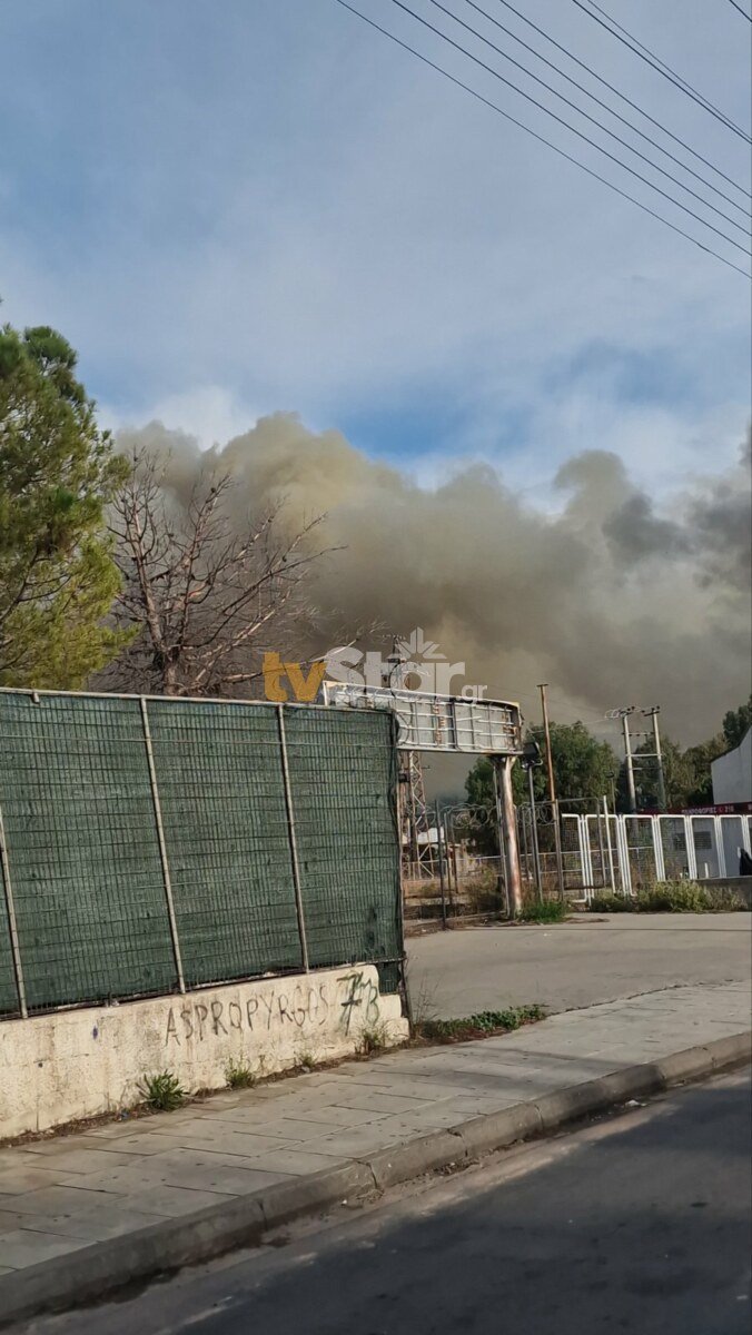 Φωτιά στον Ασπρόπυργο