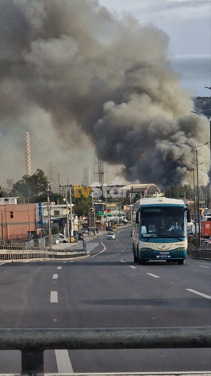 Φωτιά στον Ασπρόπυργο