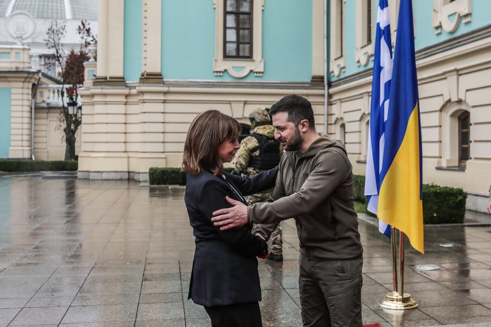 Επίσκεψη της ΠτΔ Κατερίνας Σακελλαροπούλου στην Ουκρανία