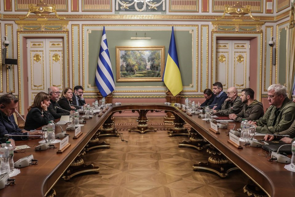 Επίσκεψη της ΠτΔ Κατερίνας Σακελλαροπούλου στην Ουκρανία