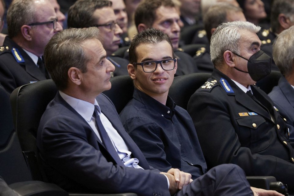 O Μητσοτάκης πέρασε την ημέρα του μαζί με τον Γιώργο Τσεβά