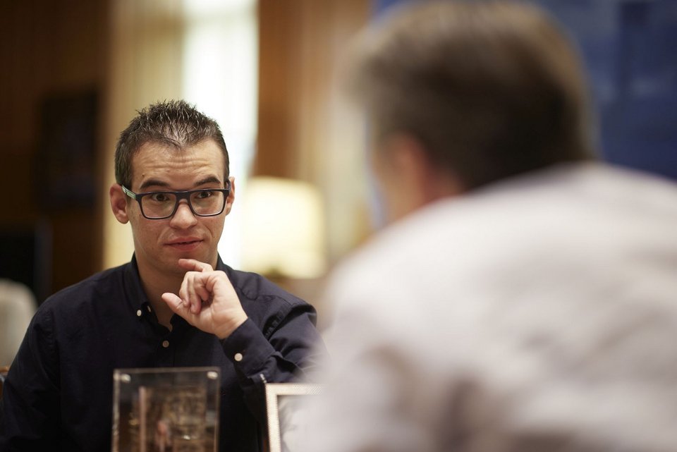 O Μητσοτάκης πέρασε την ημέρα του μαζί με τον Γιώργο Τσεβά