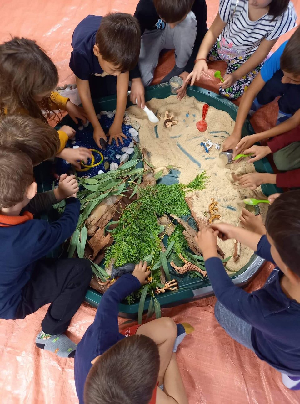 Messy play στους «Μικρούς Δημιουργούς»