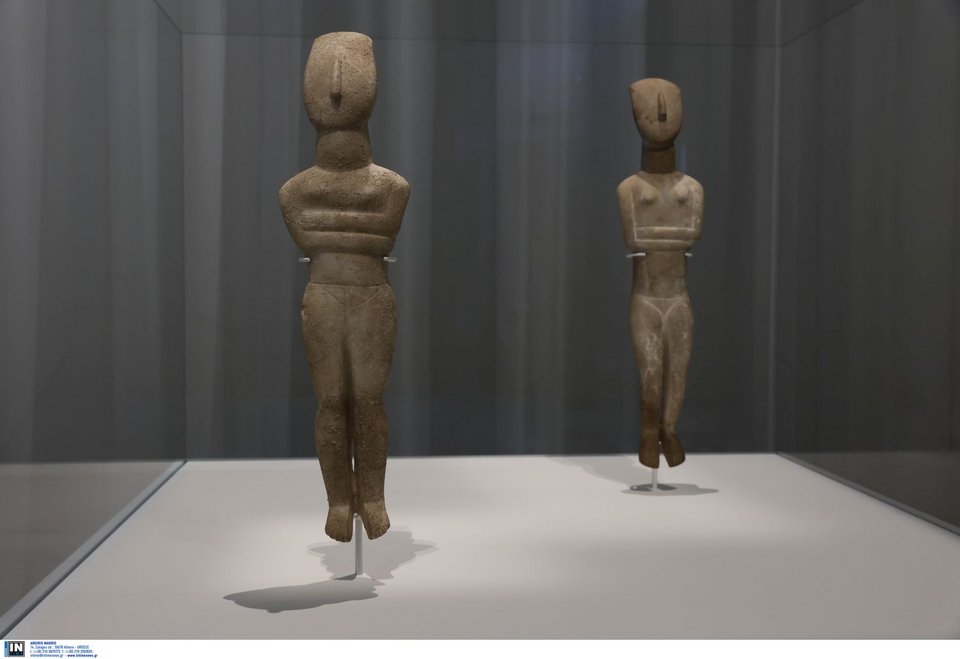 Η έκθεση «Γυρισμός. Κυκλαδικοί θησαυροί στο ταξίδι της επιστροφής» του Μουσείου Κυκλαδικής Τέχνης