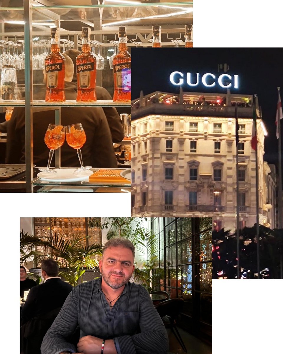 Ο Βασίλης Παπικινός αγαπά τις νύχτες στο Μιλάνο, που είναι γεμάτο design, μόδα, γαστρονομία, τέχνη, μουσική, bars / Φωτογραφίες: Βασίλης Παπικινός