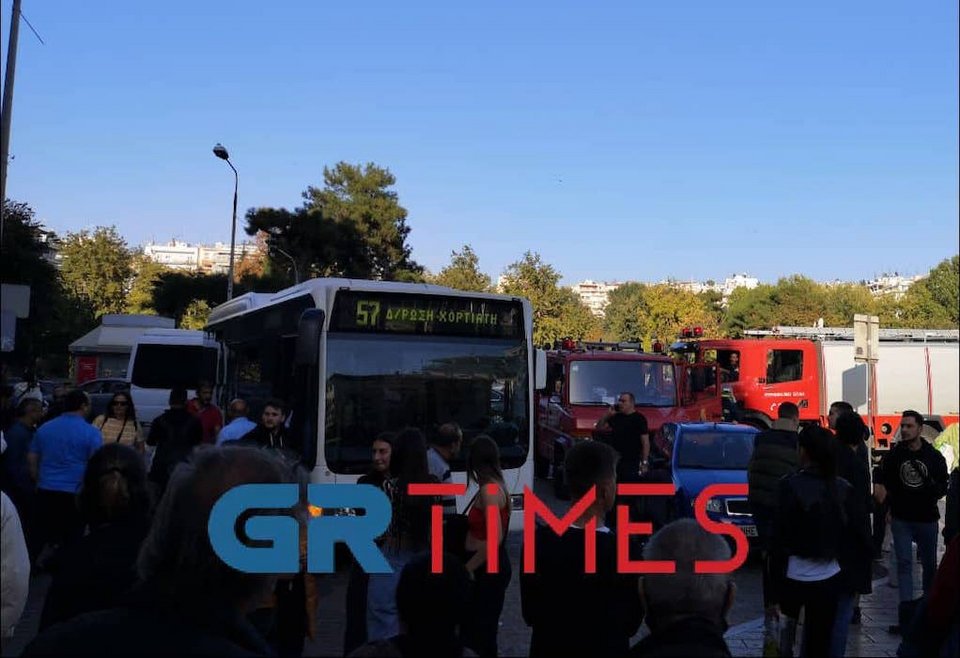 Παράσυρση γυναίκας στη Θεσσαλονίκη από λεωφορείο του ΟΑΣΘ